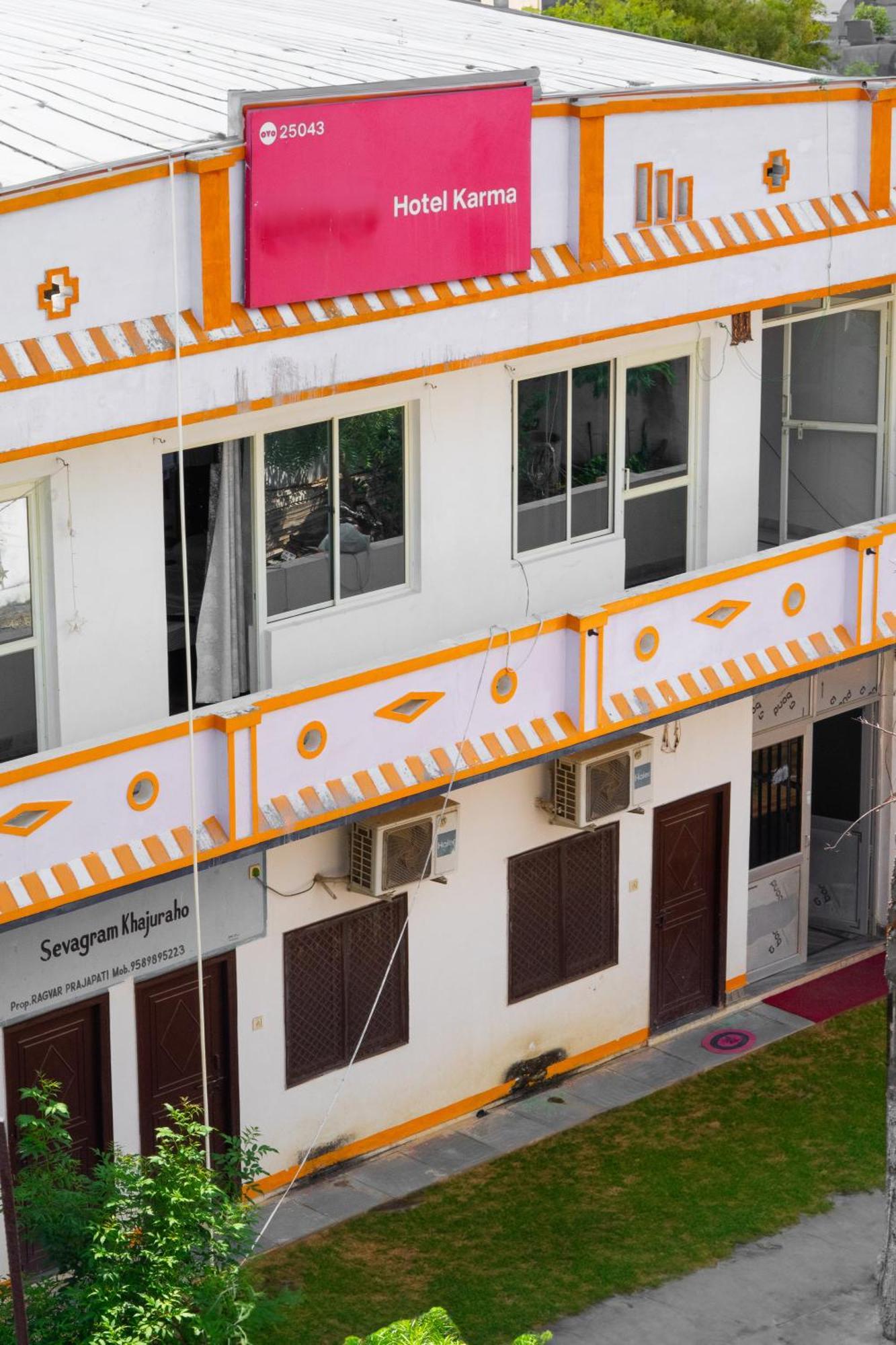 Karma Hostel Khajurāho Exterior foto